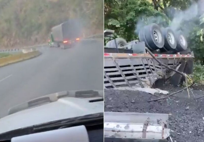 Accidente de tractomula sin frenos deja dos muertos Accidente de tractomula sin frenos deja dos muertos | RTA Noticias