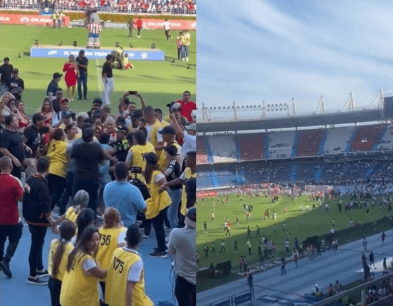 Desmanes en la presentación de Quintero con el Junior image-29