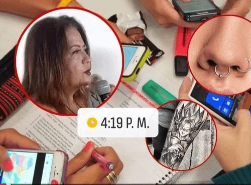 Rectora de colegio prohíbe: celulares, noviazgos y pelo largo image-11