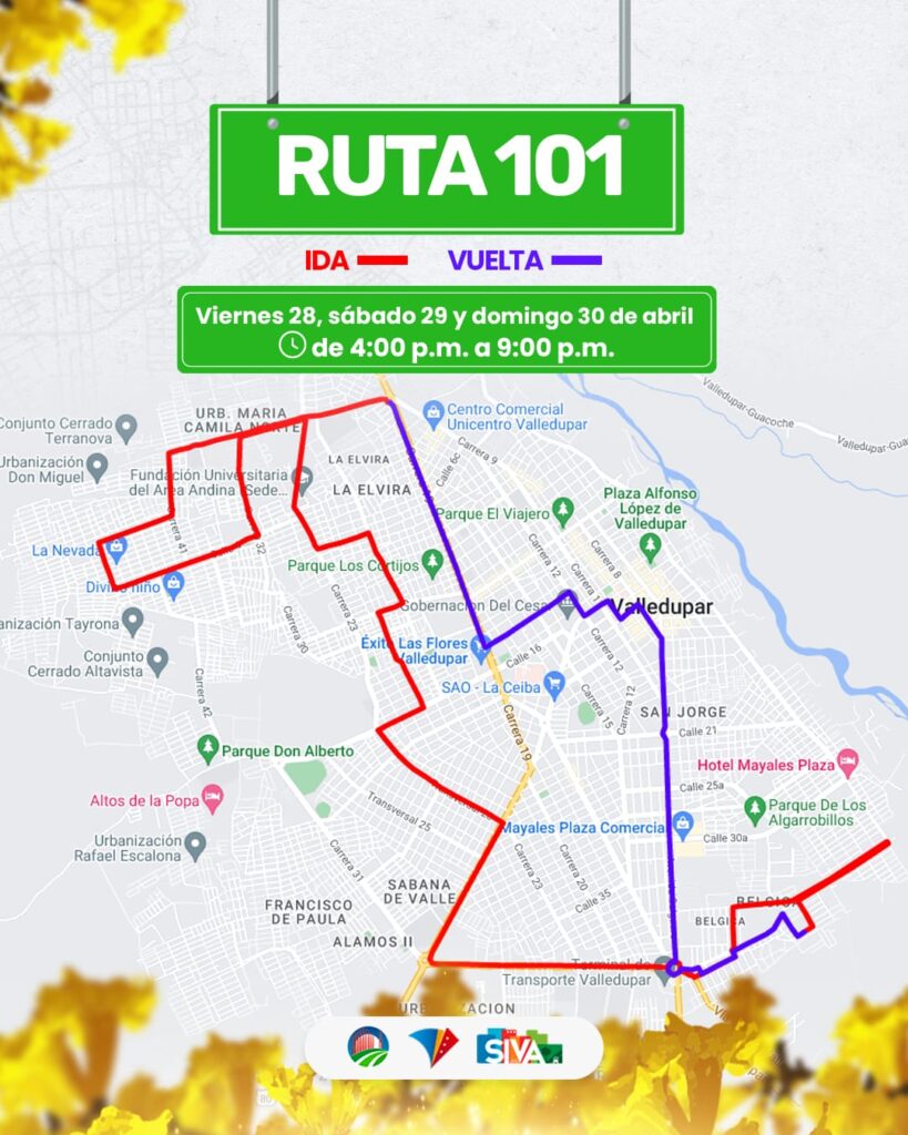 Buses del SIVA modifican sus rutas este fin de semana Buses del SIVA modifican sus rutas este fin de semana | RTA Noticias
