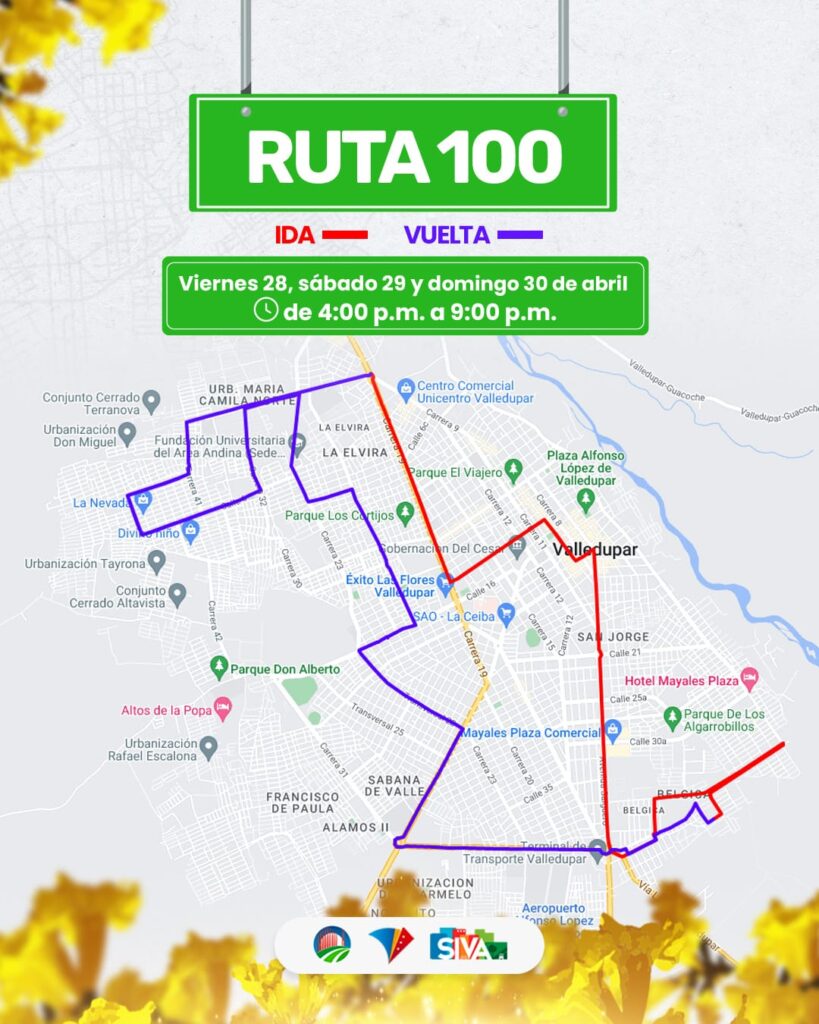 Buses del SIVA modifican sus rutas este fin de semana Buses del SIVA modifican sus rutas este fin de semana | RTA Noticias