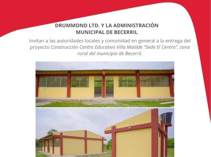 Drummond hará entrega de nueva escuela rural en Becerril image-137