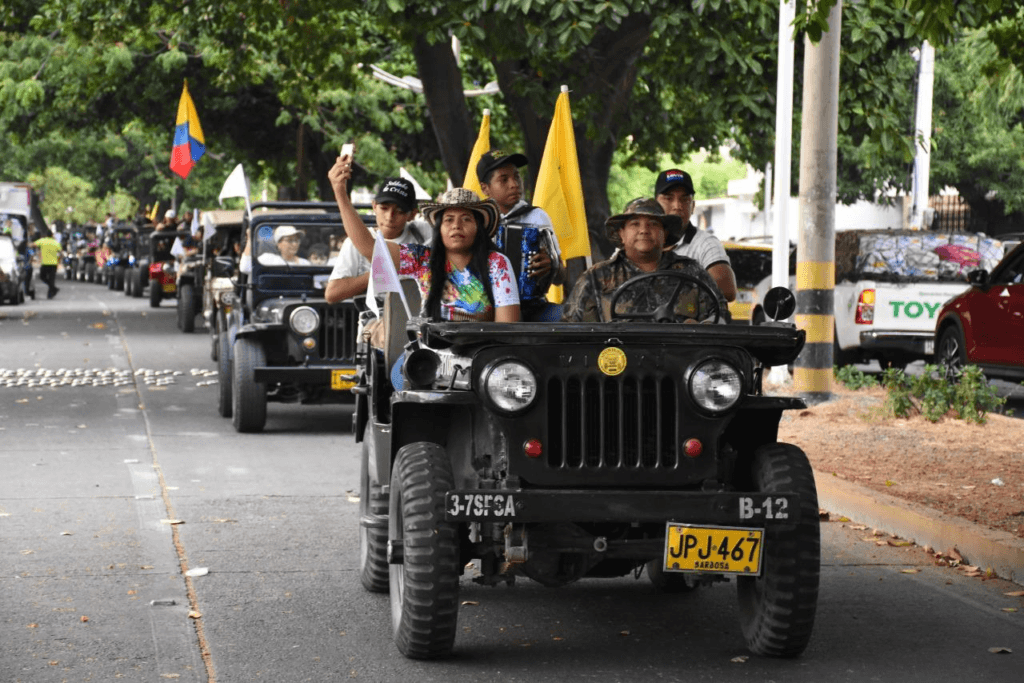 Así será la ruta de Jeep Willys Parranderos en Valledupar | RTA Noticias