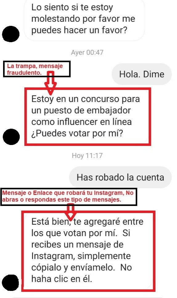 ¡Cuidado! Campaña de mensajes para robar cuentas de Instagram | RTA Noticias