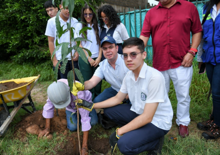 Siembran mil árboles al rededor de instituciones educativas image-224