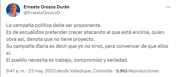 Se emberracó Ernesto Orozco !Cosas de la Política! | RTA Noticias