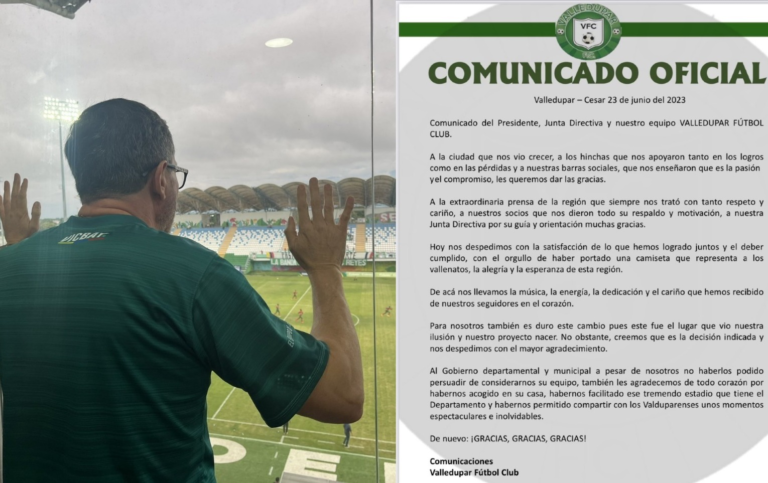 Oficial: Valledupar FC se despide de la capital del Cesar image-174