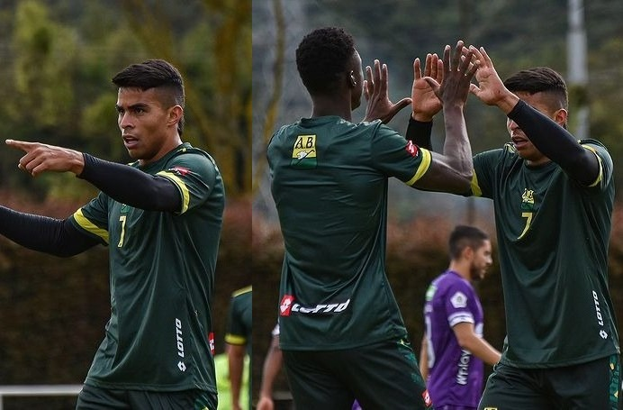 Misael Martínez marcó su primer gol con el Bucaramanga image-220