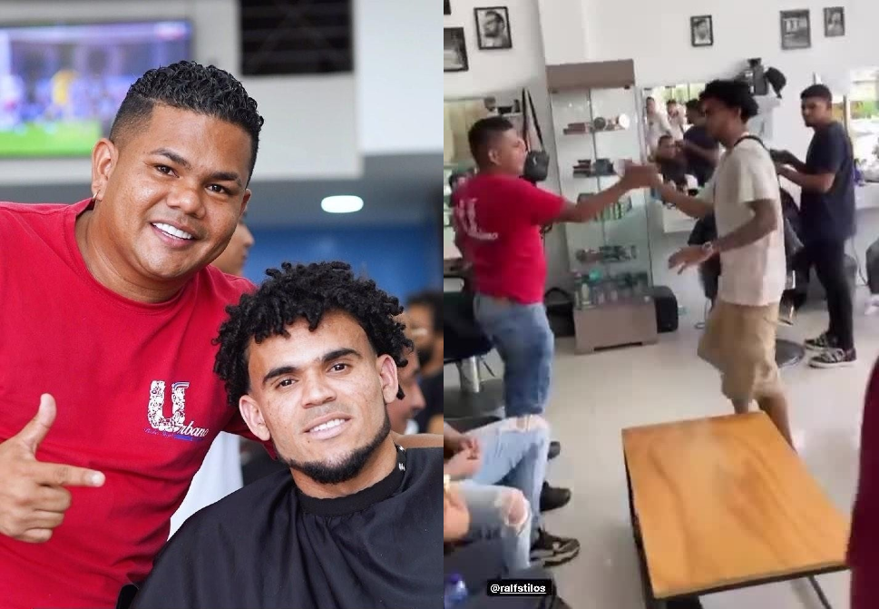Luis Díaz causa furor en barbería de Barranquilla image-239