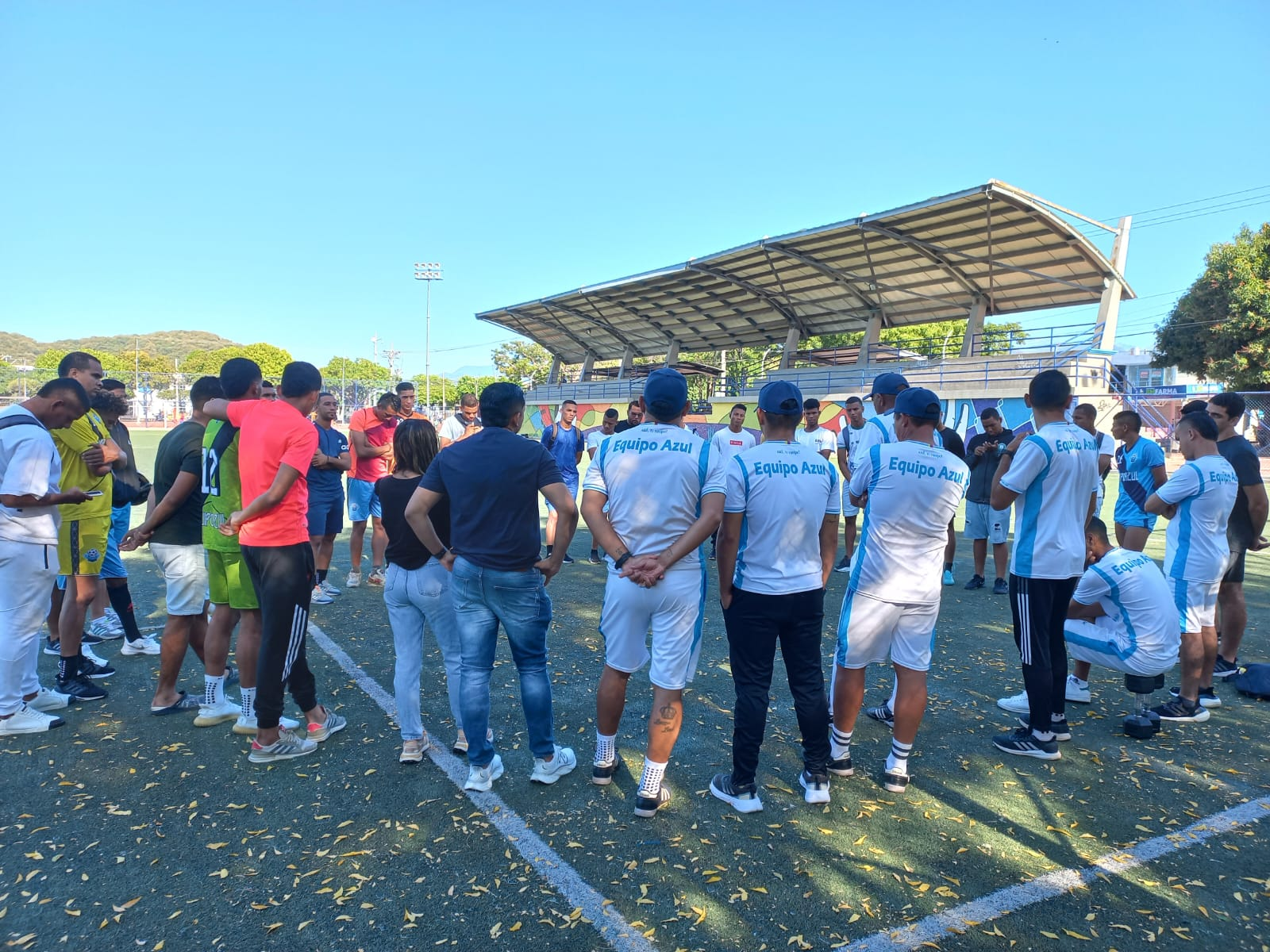 Teñido de tristeza último entrenamiento de Equipo Azul image-135