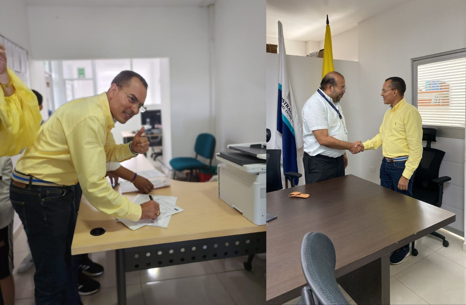 Kaleb Villalobos, se inscribió como candidato a la Gobernación image-207
