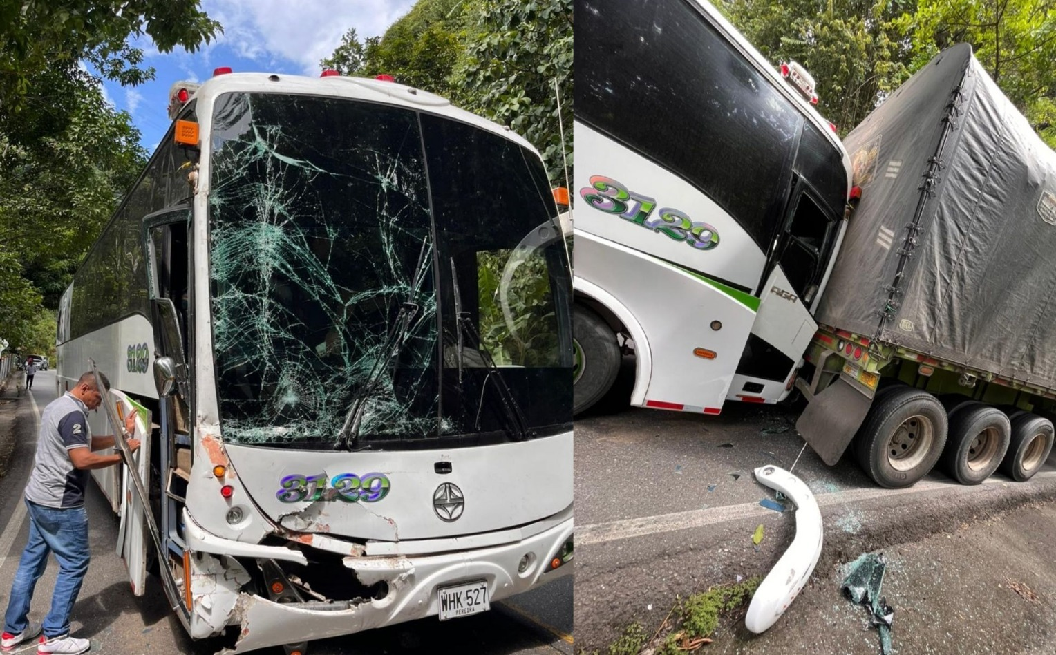 Se accidentó bus en el que se trasportaba la Banda del 5 image-100