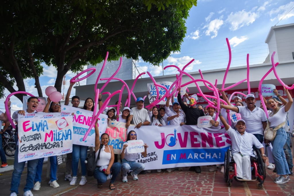 Jóvenes firmes con 'El Cesar en marcha' | RTA Noticias