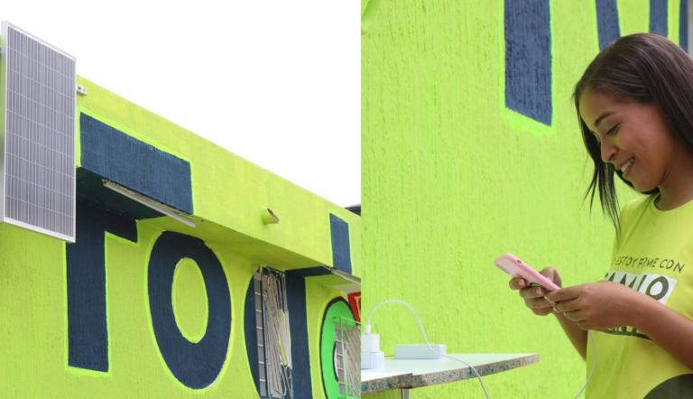 Primera sede de campaña con paneles solares está en Valledupar image-254