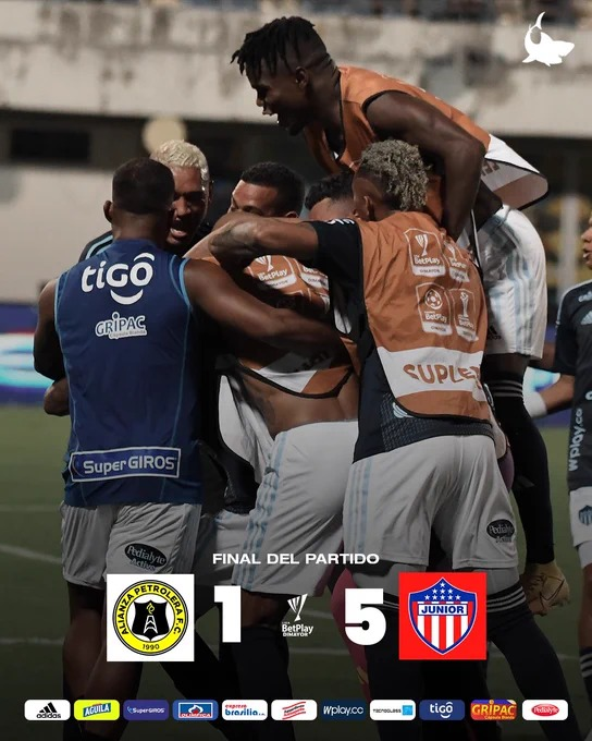 Junior golea 5-1 a Alianza Petrolera | RTA Noticias