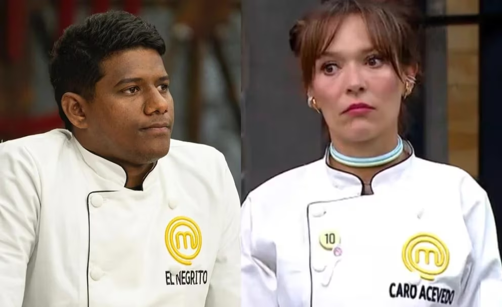 El "Negrito" y Carolina Acevedo se tiran puyas en Masterchef El "Negrito" y Carolina Acevedo se tiran puyas en Masterchef | RTA Noticias
