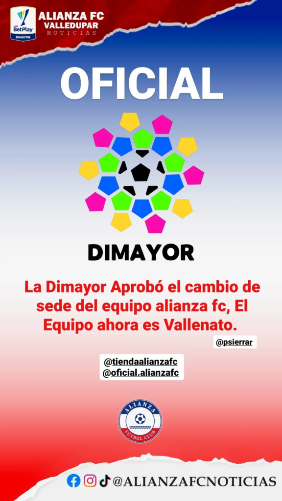 DIMAYOR aprueba traslado de Alianza a Valledupar | RTA Noticias