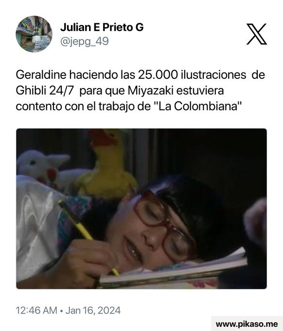 Mejores memes de barranquillera que afirmó trabajar en Ghibli | RTA Noticias