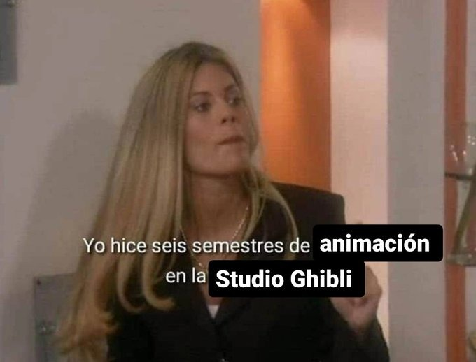 Mejores memes de barranquillera que afirmó trabajar en Ghibli | RTA Noticias