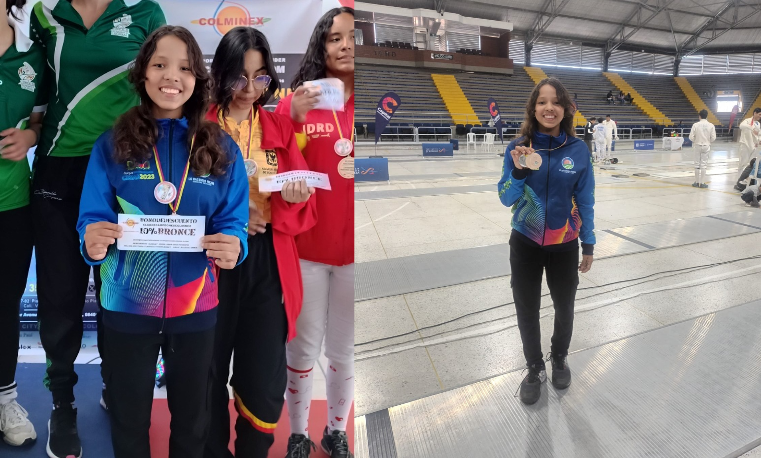 Vallenata logró bronce en Nacional de Esgrima en Bogotá image-129