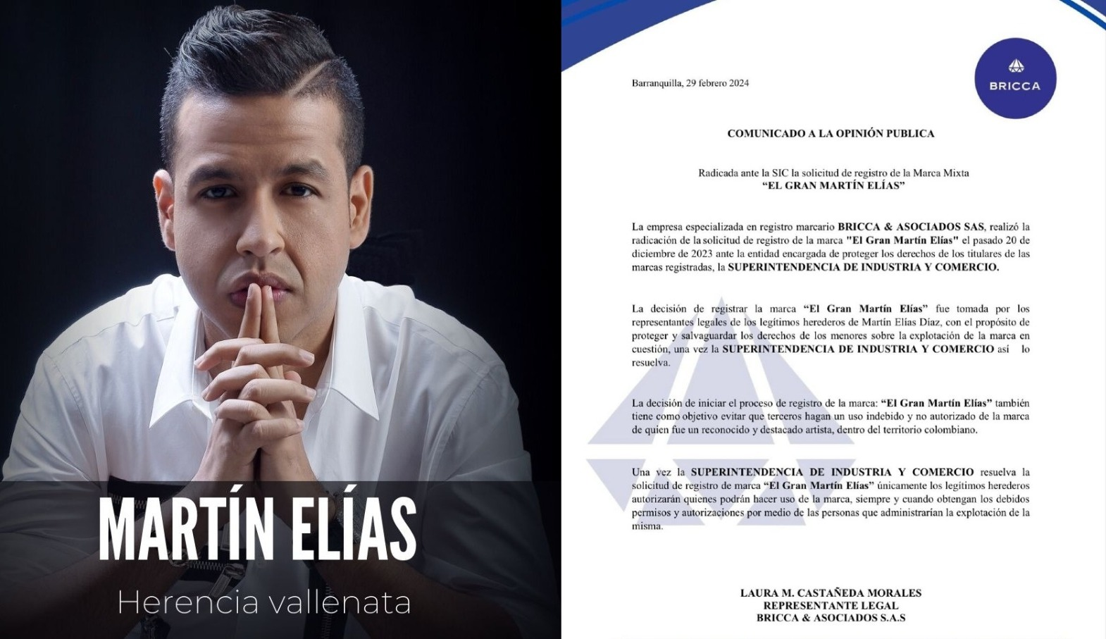 Solicitud de registro de marca "El Gran Martín Elías" ante la SIC image-2