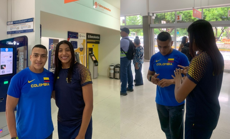 Dana Jiménez va por su salto de victoria en los Bolivarianos image-108