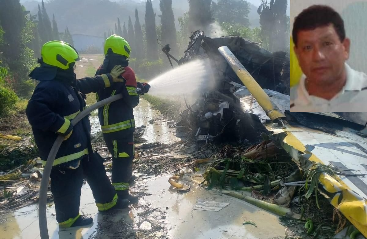 Piloto cesarense se salvó de morir en accidente aéreo image-143