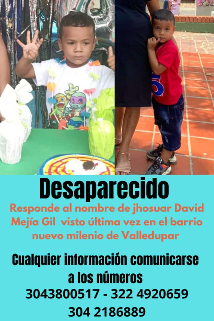 Menor de edad completa 4 días desaparecido Menor de edad completa 4 días desaparecido | RTA Noticias