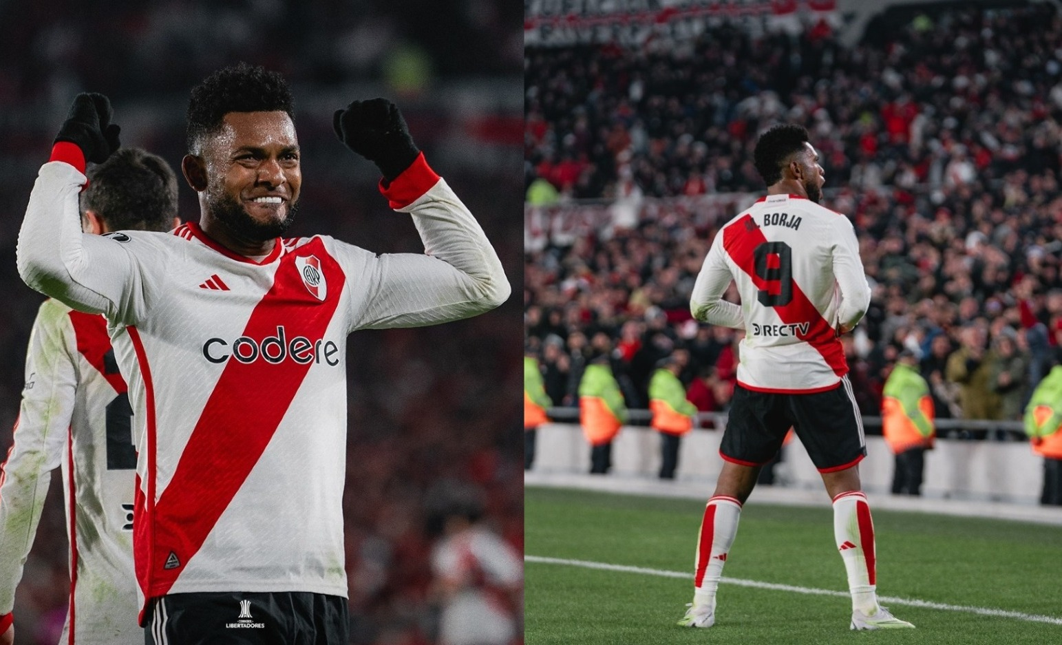 Con doblete Borja lleva a River a octavos de la Libertadores image-125