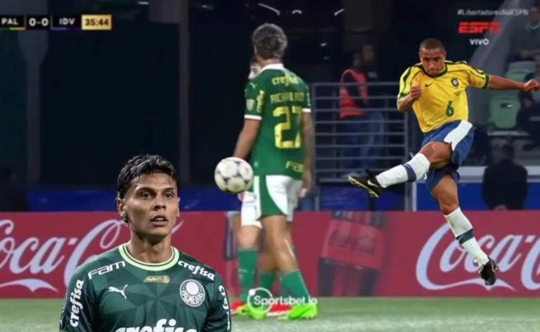 Golazo de Richard Ríos con Palmeiras en Copa Libertadores image-133