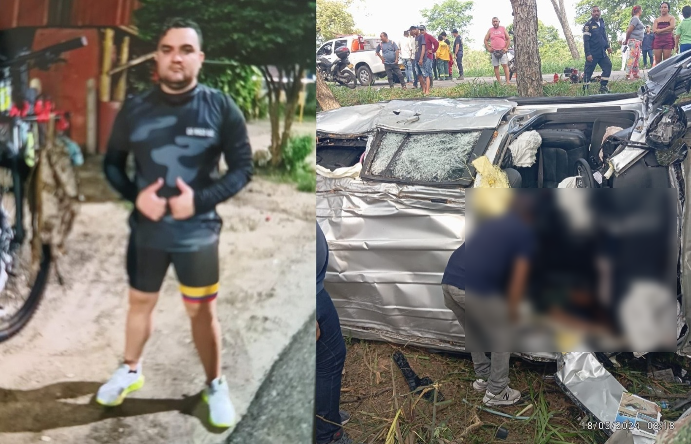 Conductor del alcalde de la Jagua de Ibirico murió en accidente image-145
