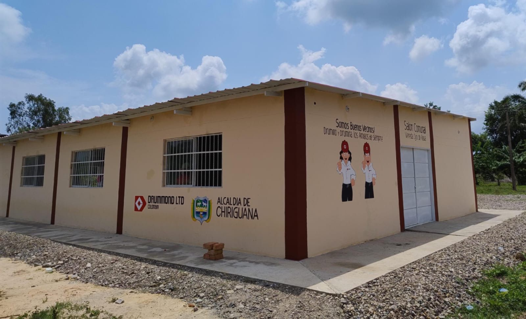 Drummond entrega nueva obra en Chiriguaná | RTA Noticias