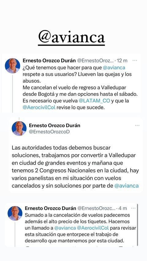 Avianca le ‘saca la piedra’ al alcalde de Valledupar Avianca le ‘saca la piedra’ al alcalde de Valledupar | RTA Noticias
