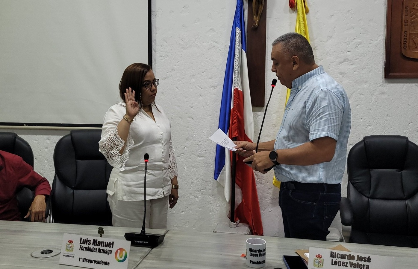 Dina Zabaleta se posesionó como Personera de Valledupar image-202