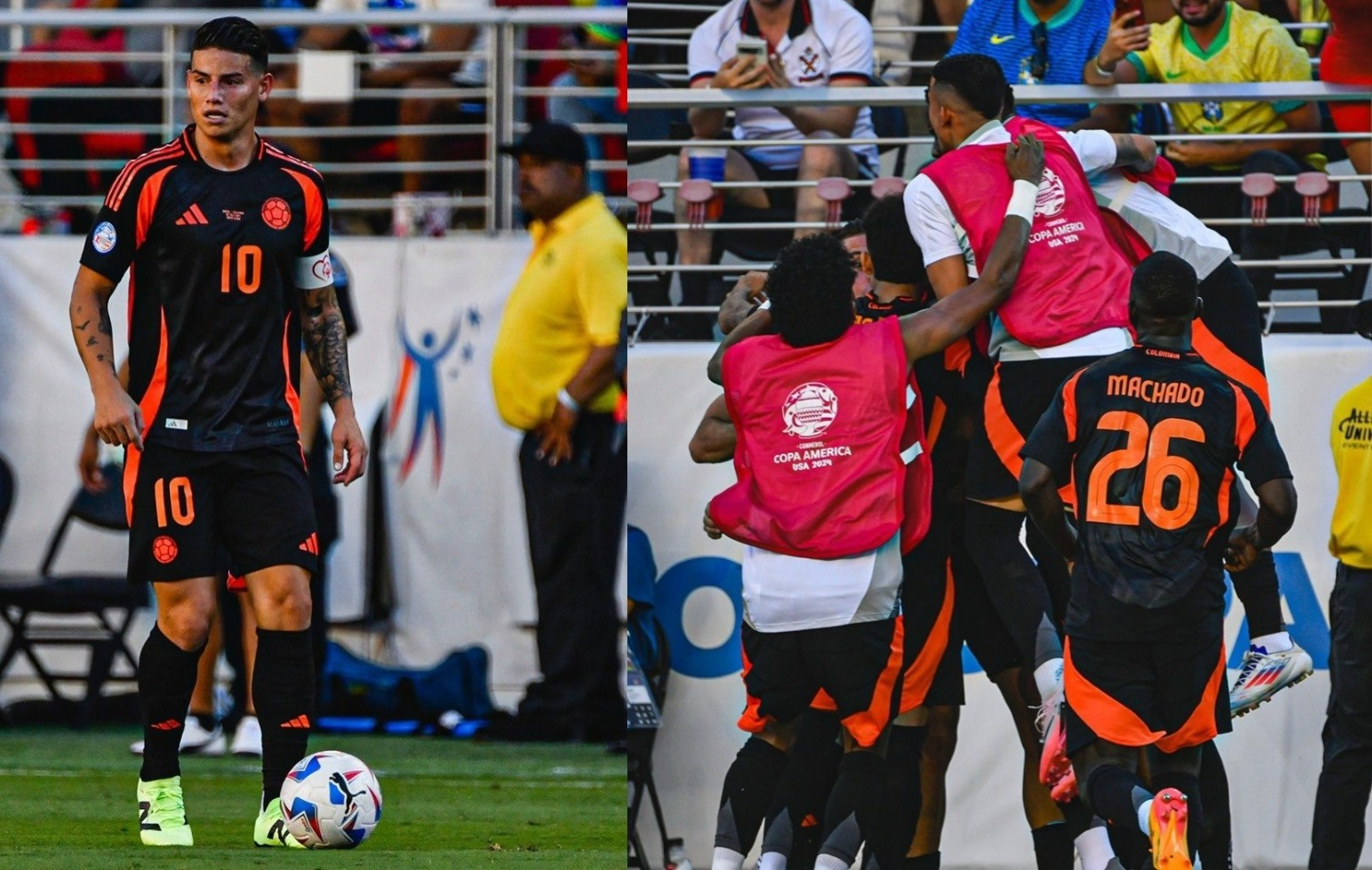 Colombia y Brasil igualaron en la tercera fecha de la Copa América image-10