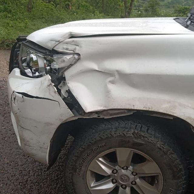 Senador Didier Lobo resultó ileso tras sufrir accidente de tránsito | RTA Noticias