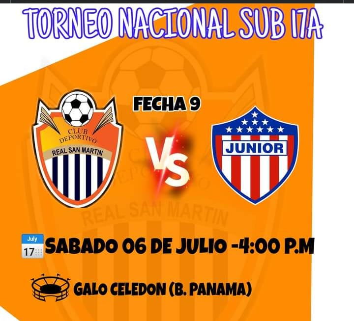 Real San Martín vs Junior: duelo decisivo en Torneo Nacional Real San Martín vs Junior: duelo decisivo en Torneo Nacional | RTA Noticias