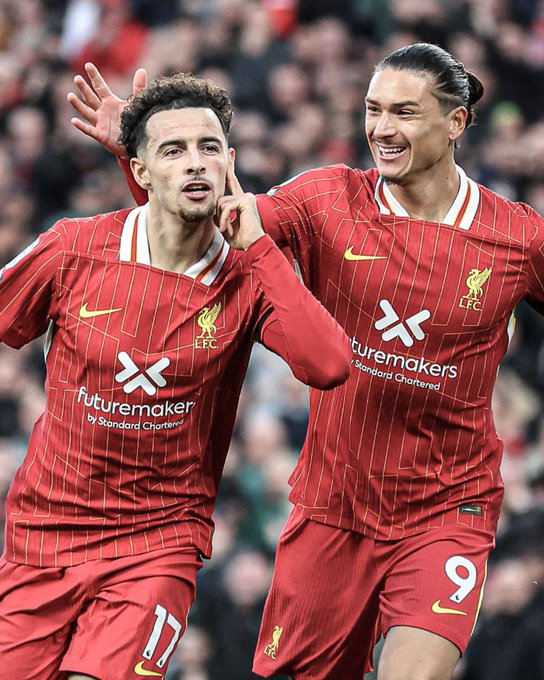 Liverpool de Luis Díaz es líder de la Liga Premier | RTA Noticias