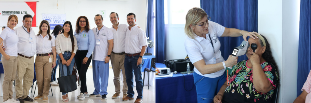 DRUMMOND, Banasan y Vista inc. mejoran salud visual de 600 personas en Ciénaga DRUMMOND, Banasan y Vista inc. mejoran salud visual de 600 personas en Ciénaga | RTA Noticias