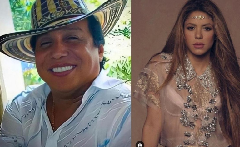 La canción navideña de Shakira es de Diomedes image