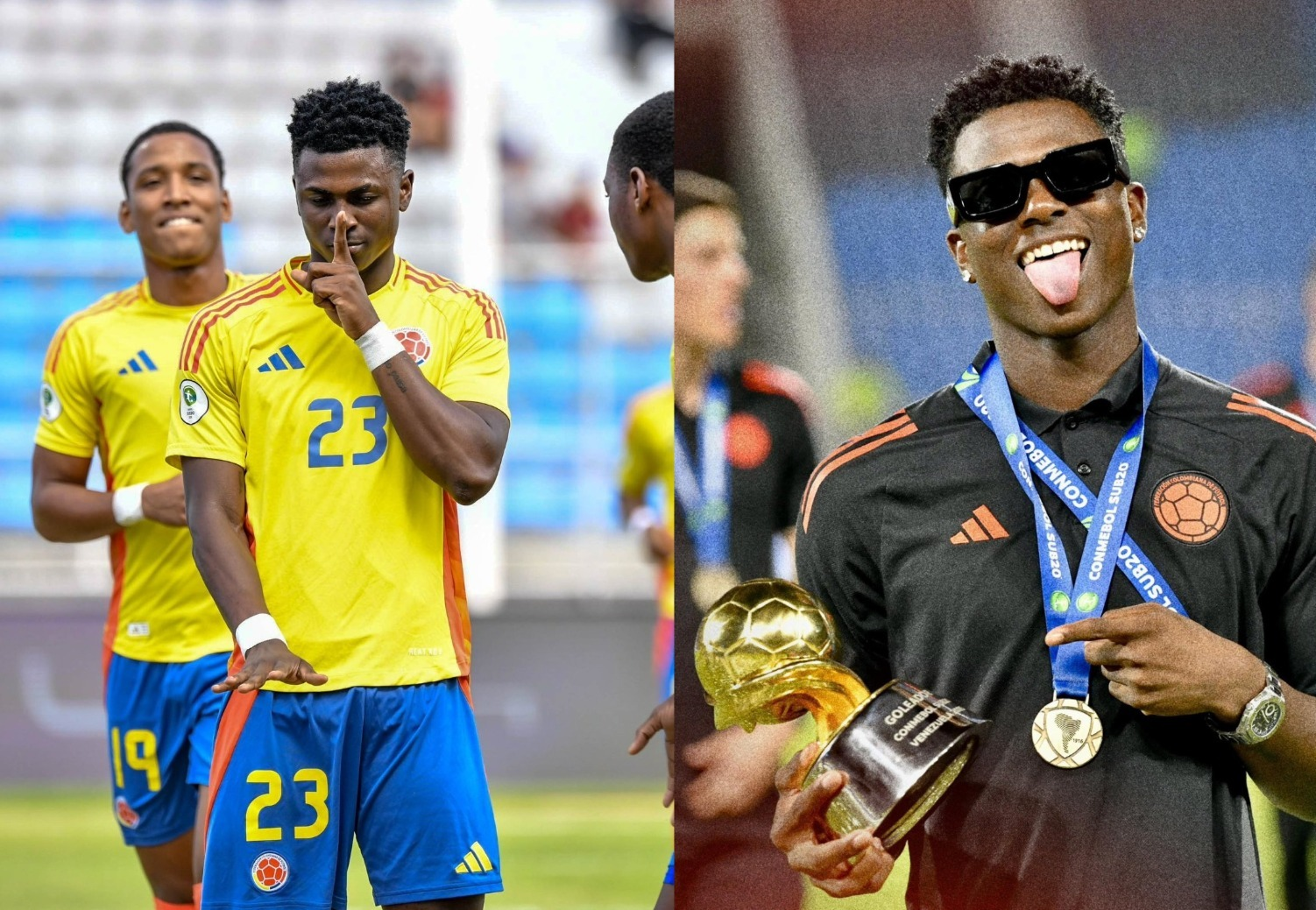 Colombia derrota 2-1 a Uruguay y queda tercero en el Sudamericano image