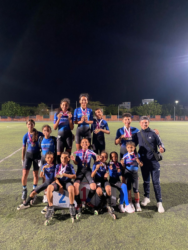 El Cesar se lució en Departamental de Patinaje de Velocidad | RTA Noticias