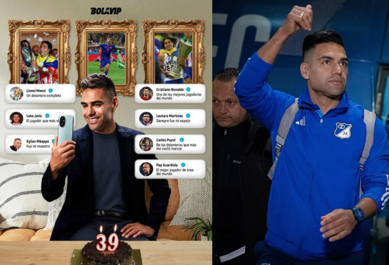Falcao cumple 39 años: recibe homenaje de clubes y aficionados image