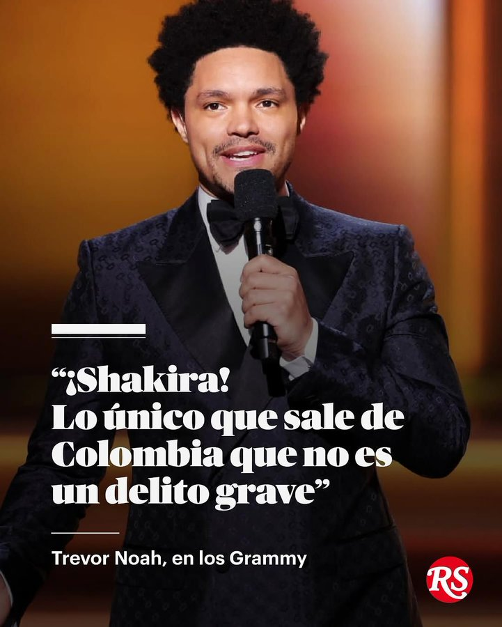 Comentario de Trevor Noah sobre Colombia y Shakira desata indignación Comentario de Trevor Noah sobre Colombia y Shakira desata indignación | RTA Noticias