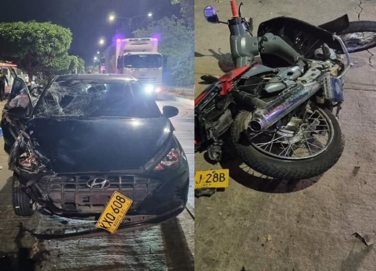 Accidente en Valledupar deja a una persona fallecida y dos heridas image