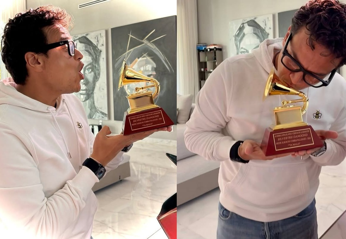 Silvestre Dangond ya tiene en casa su nuevo Grammy Latino image