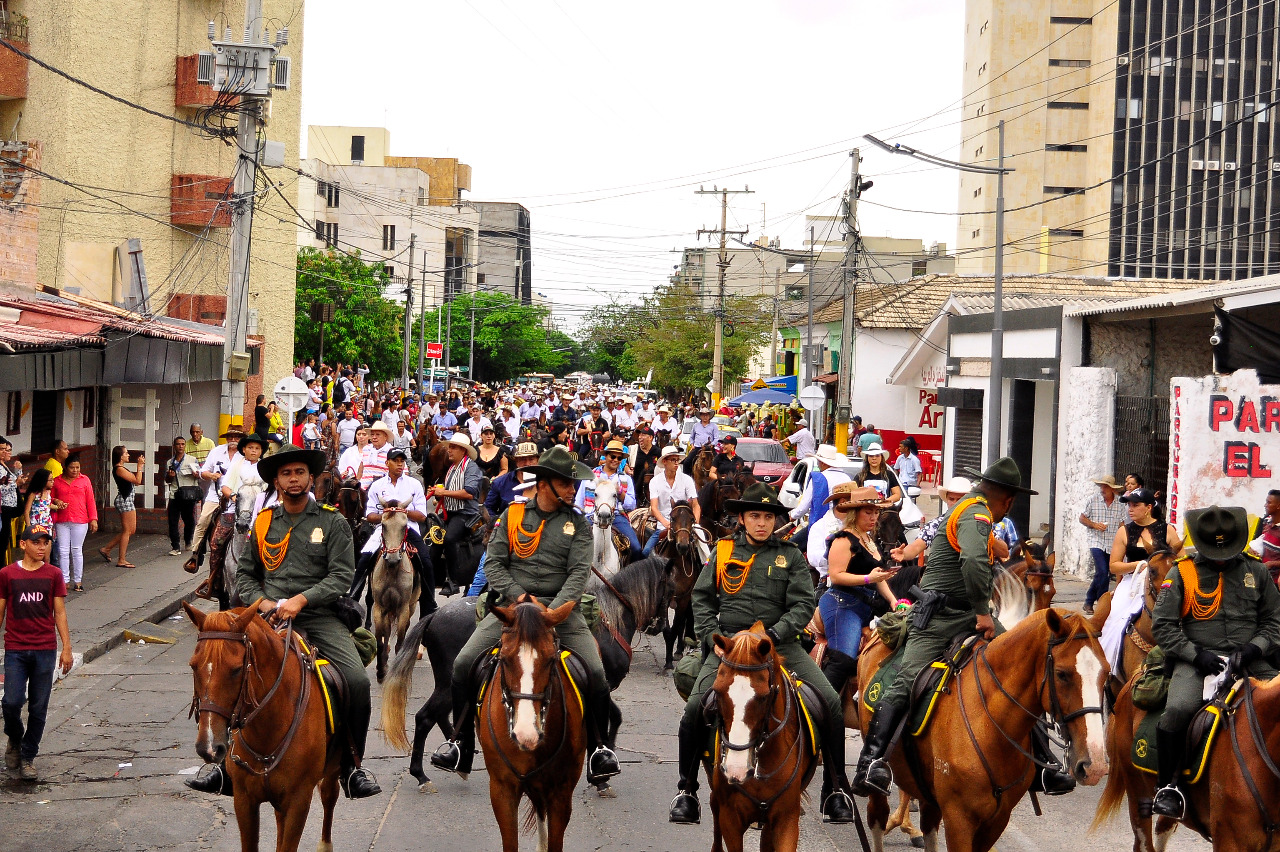 Recorrido de la Gran Cabalgata en Valledupar image