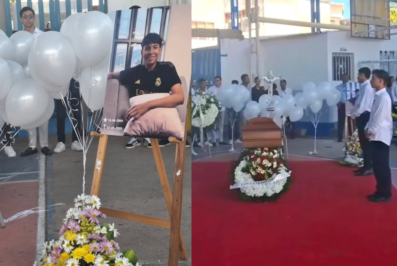 Emotivo adiós a los estudiantes que fallecieron en accidente image