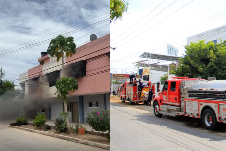 Madre e hija se salvan de incendio en Valledupar image