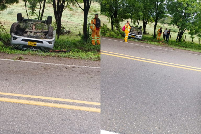 "Jesus nos protegió" familia ilesa tras accidente entre Valledupar - Rioseco image